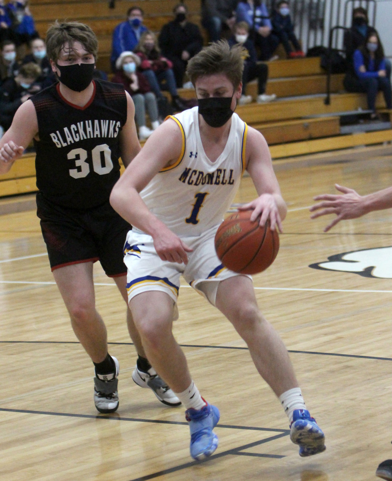 Owen-Withee at McDonell boys basketball 2-20-21